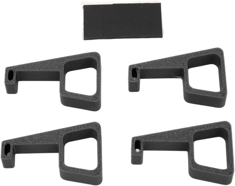 ciciglow Bracket for Slim, 4PCS Console Horizontal Holder Game Machine Cooling Legs with Anti Slip Pads, Heightening Bracket for Slim, for Better Heat Dissipation (Black) - Image 1